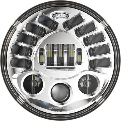 Custom Dynamics 7" Adaptive Headlamp - Chrome PB-7A-IND-C_1052414