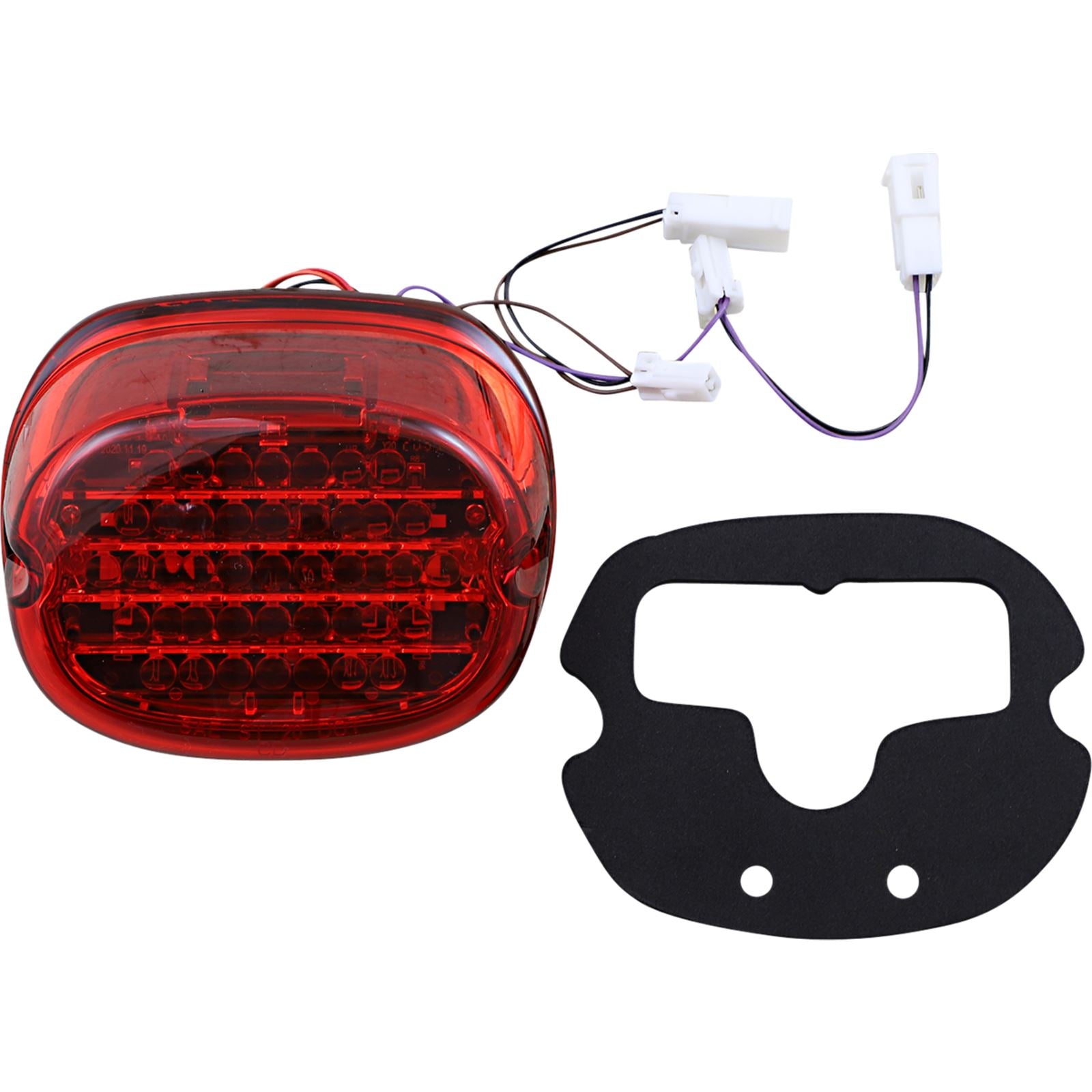 Custom Dynamics Taillight w/ Integrated Turn Signal - No Window - Red Lens CD-INT-TL-NW-R_1052416
