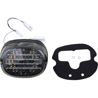 Custom Dynamics Taillight w/ Integrated Turn Signal - No Window - Smoke Lens CD-INT-TL-NW-S_1052395