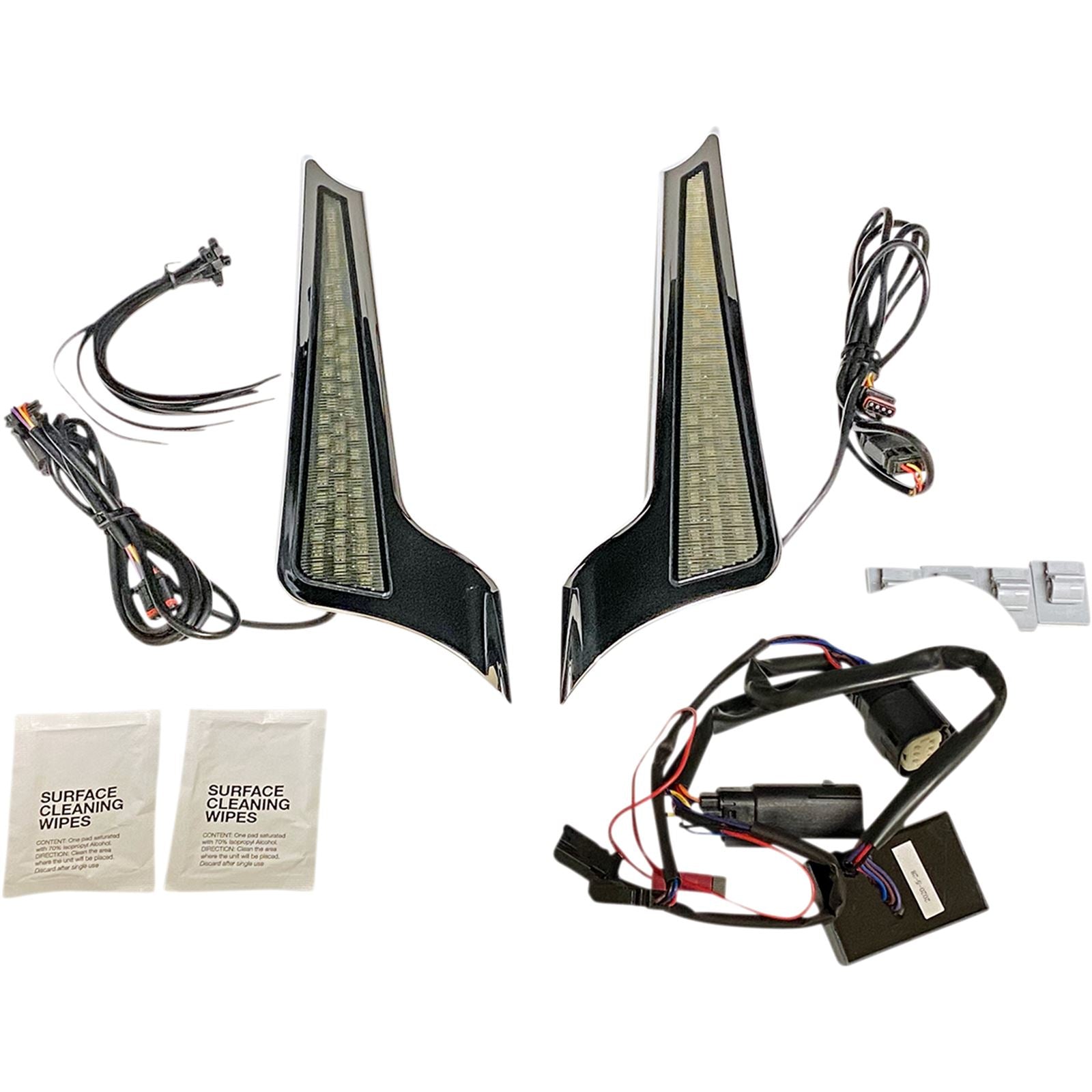 Custom Dynamics Panel Lights - Chrome - Smoke Lens FASCIADC-BCMC_1052372