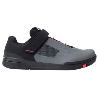 Crankbrothers Stamp Speedlace Shoes - Gray/Red - US 12.5 OPEN BOX [MPN: STS07030A-12.5]_1852520