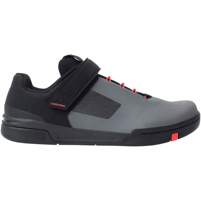 Crankbrothers Stamp Speedlace Shoes - Gray/Red - US 12.5 OPEN BOX [MPN: STS07030A-12.5]_1852525
