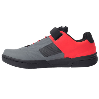 Crankbrothers Stamp Speedlace Shoes - Gray/Red - US 12.5 OPEN BOX [MPN: STS07030A-12.5]_1852521