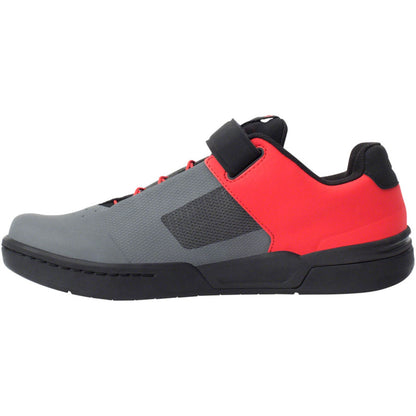 Crankbrothers Stamp Speedlace Shoes - Gray/Red - US 12.5 OPEN BOX [MPN: STS07030A-12.5]_1852526
