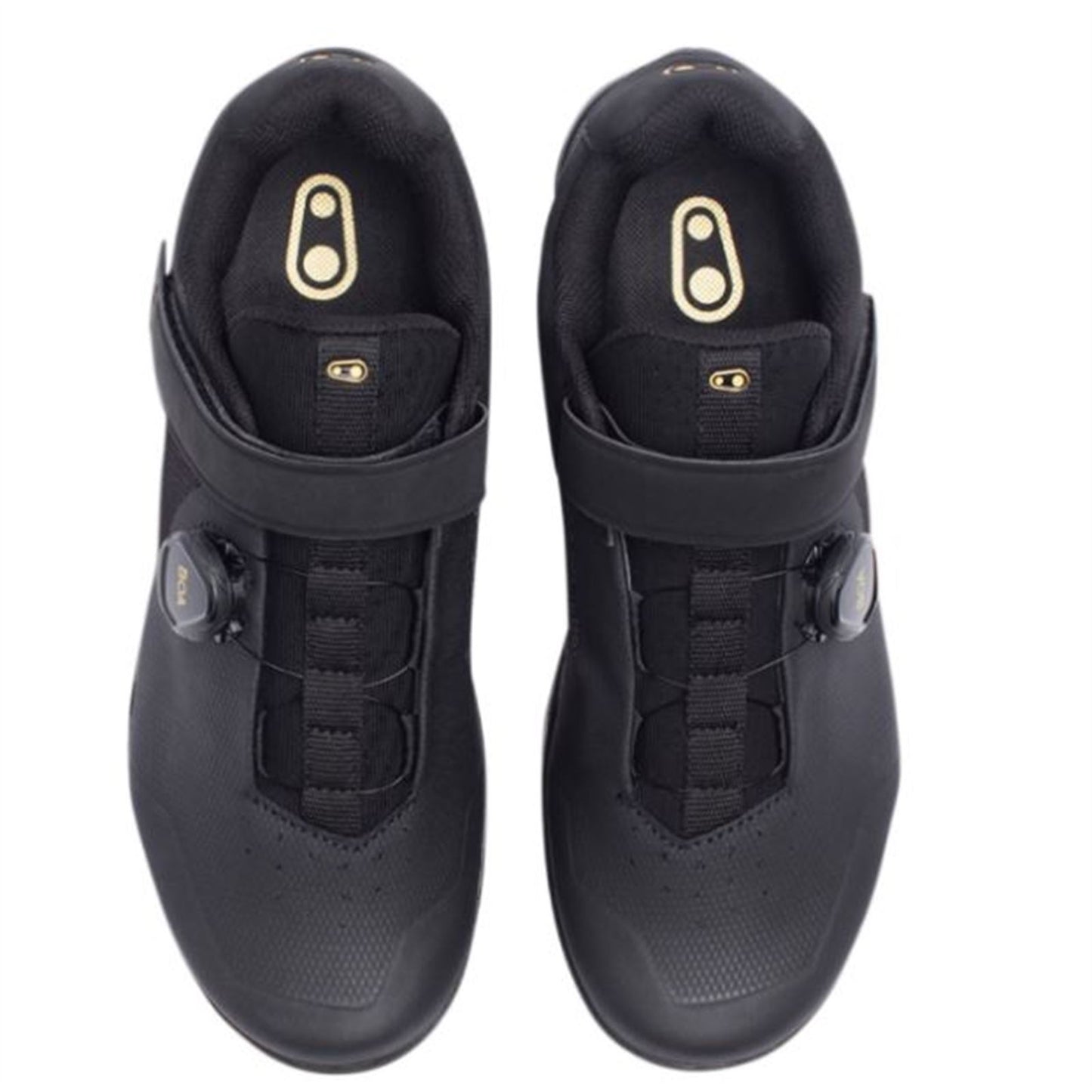 Crankbrothers Mallet BOA® Shoes - Black/Gold - US 12.5 OPEN BOX [MPN: MA801080A-12.5]_2725602