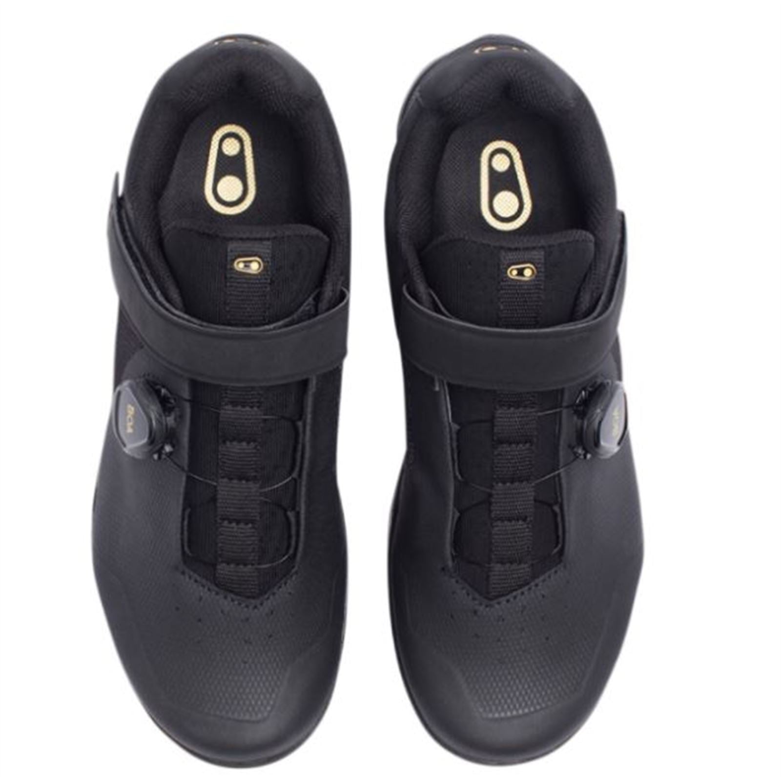 Crankbrothers Mallet BOA® Shoes - Black/Gold - US 12.5 OPEN BOX [MPN: MA801080A-12.5]_2725602