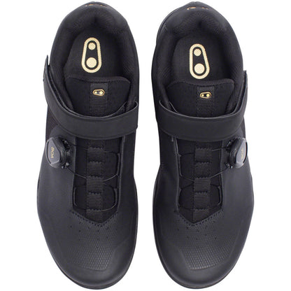 Crankbrothers Mallet BOA® Shoes - Black/Gold - US 12.5 OPEN BOX [MPN: MA801080A-12.5]_2725610