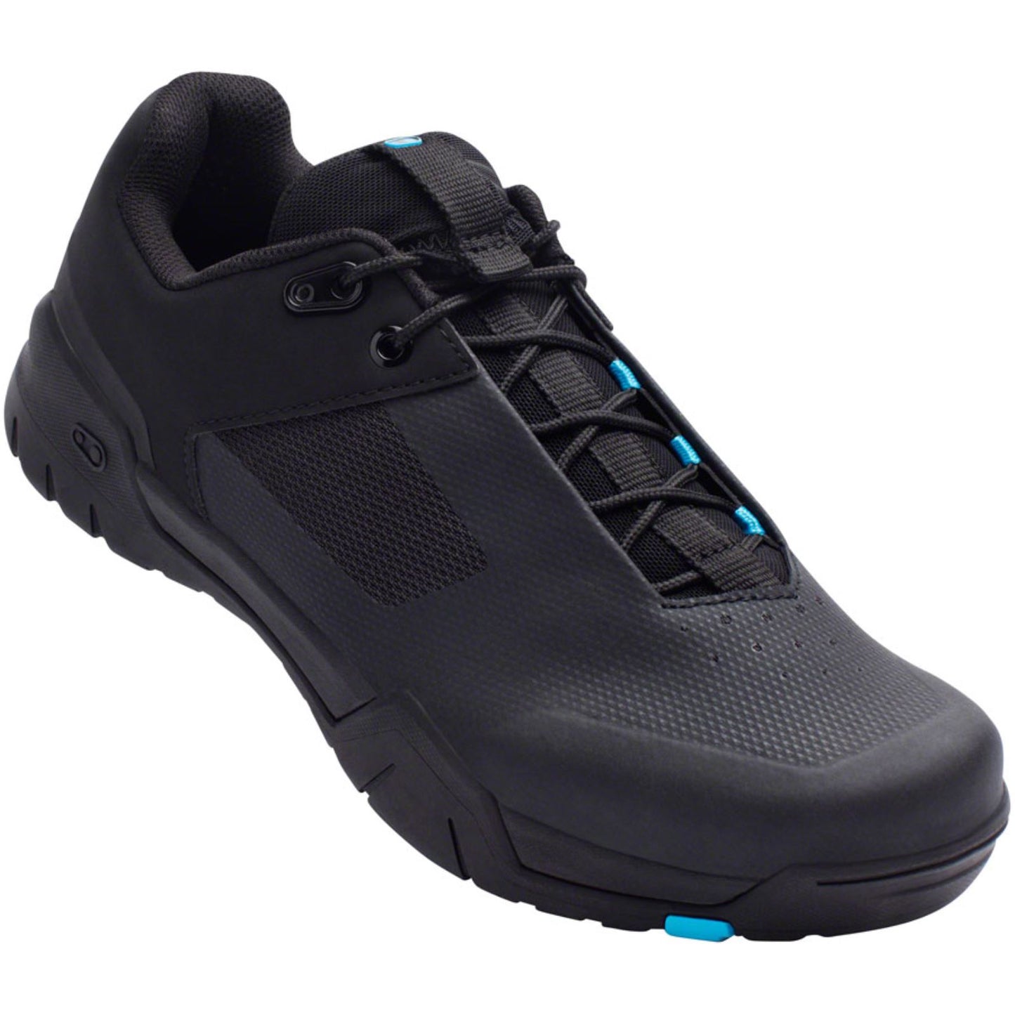 Crankbrothers Mallet E Lace Shoes - Black/Blue - US 11 OPEN BOX [MPN: MEL01043A-11.0]_2723037