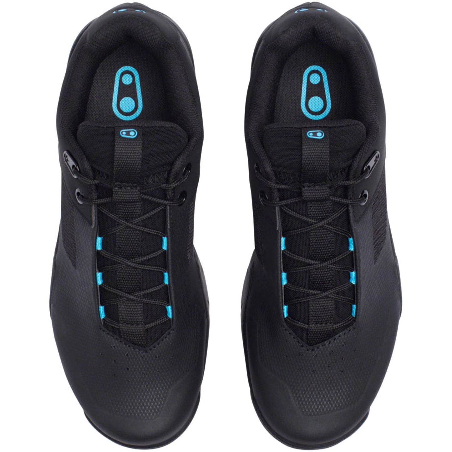 Crankbrothers Mallet E Lace Shoes - Black/Blue - US 11 OPEN BOX [MPN: MEL01043A-11.0]_2723033