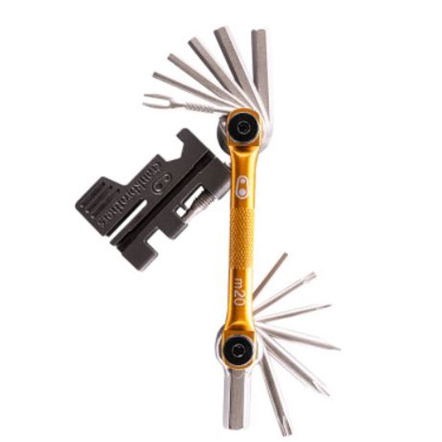 Crankbrothers M20 Multitool - Gold/Black [MPN: 16405]_641183