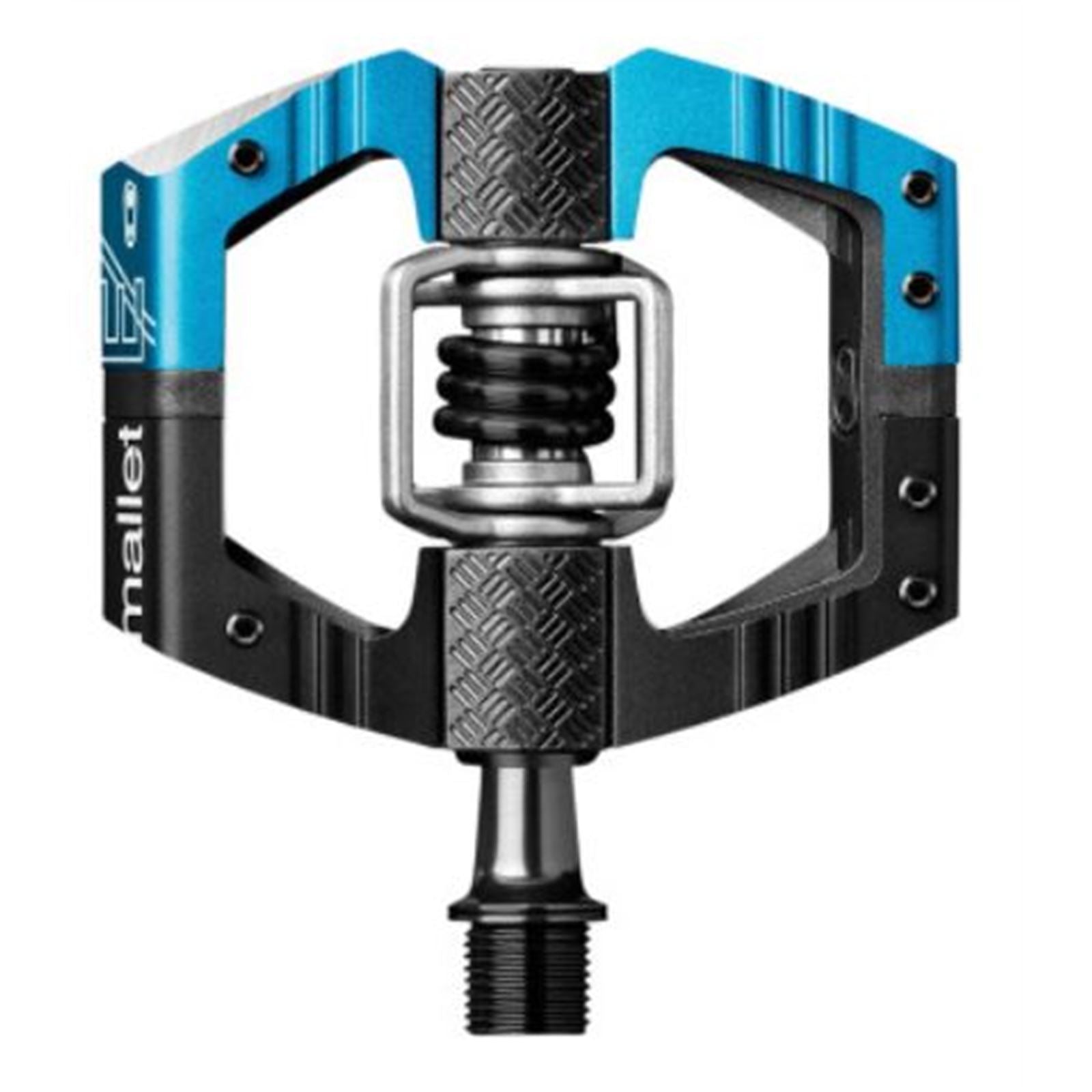 Crankbrothers Mallet E LS Pedals - Black/Blue [MPN: 16080]_641196