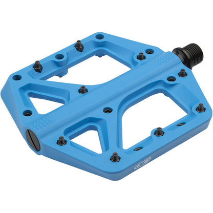 Crankbrothers Stamp 1 Pedal - Large - Blue [MPN: 16269]_1240748