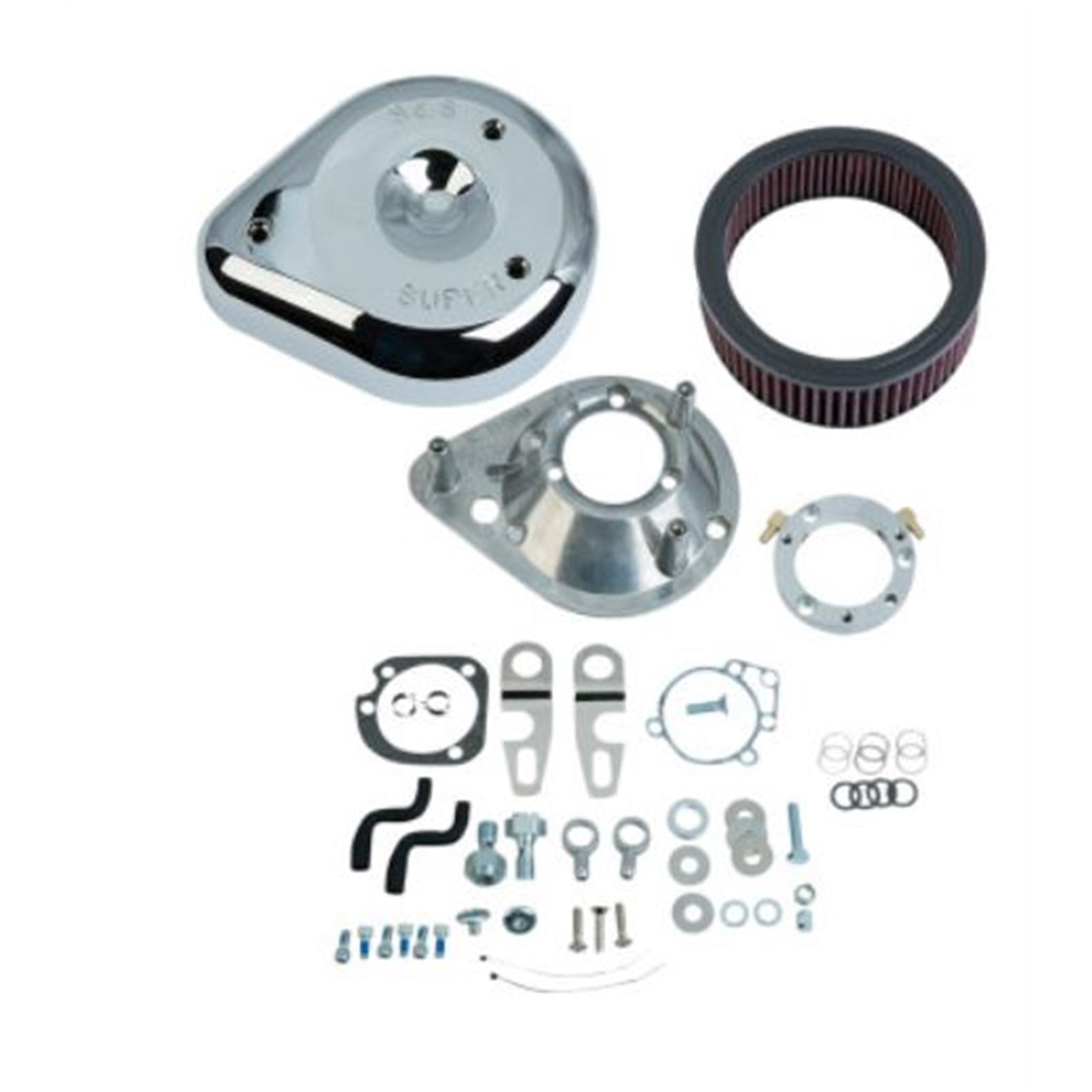 S&S Cycle Teardrop Air Cleaner - Chrome - XL 170-0306E_730638
