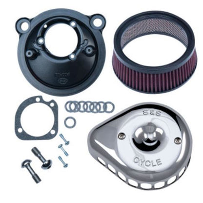 S&S Cycle Mounted Air Cleaner - Chrome - XL 170-0439C_730644