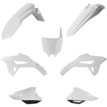 Cycra Plastic Body Kit - Black/White - CRF450 [MPN: 1CYC-9431-237]_984973