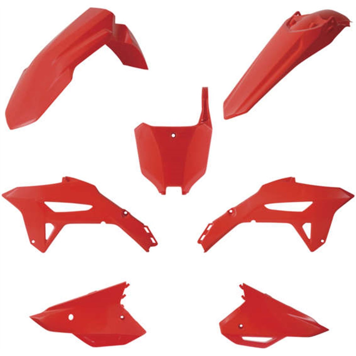 Cycra Plastic Body Kit - Red - CRF450 [MPN: 1CYC-9431-32]_994697