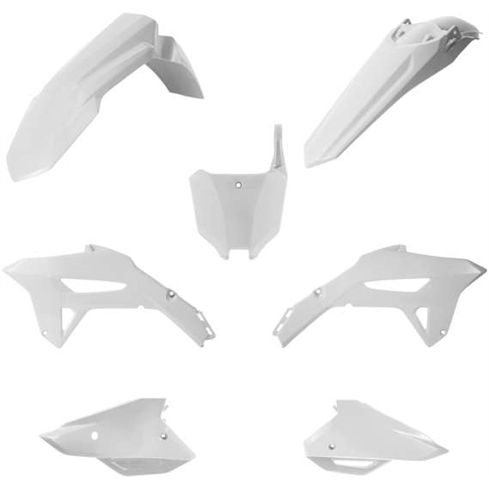 Cycra Plastic Body Kit - White - CRF450 [MPN: 1CYC-9431-42]_995380