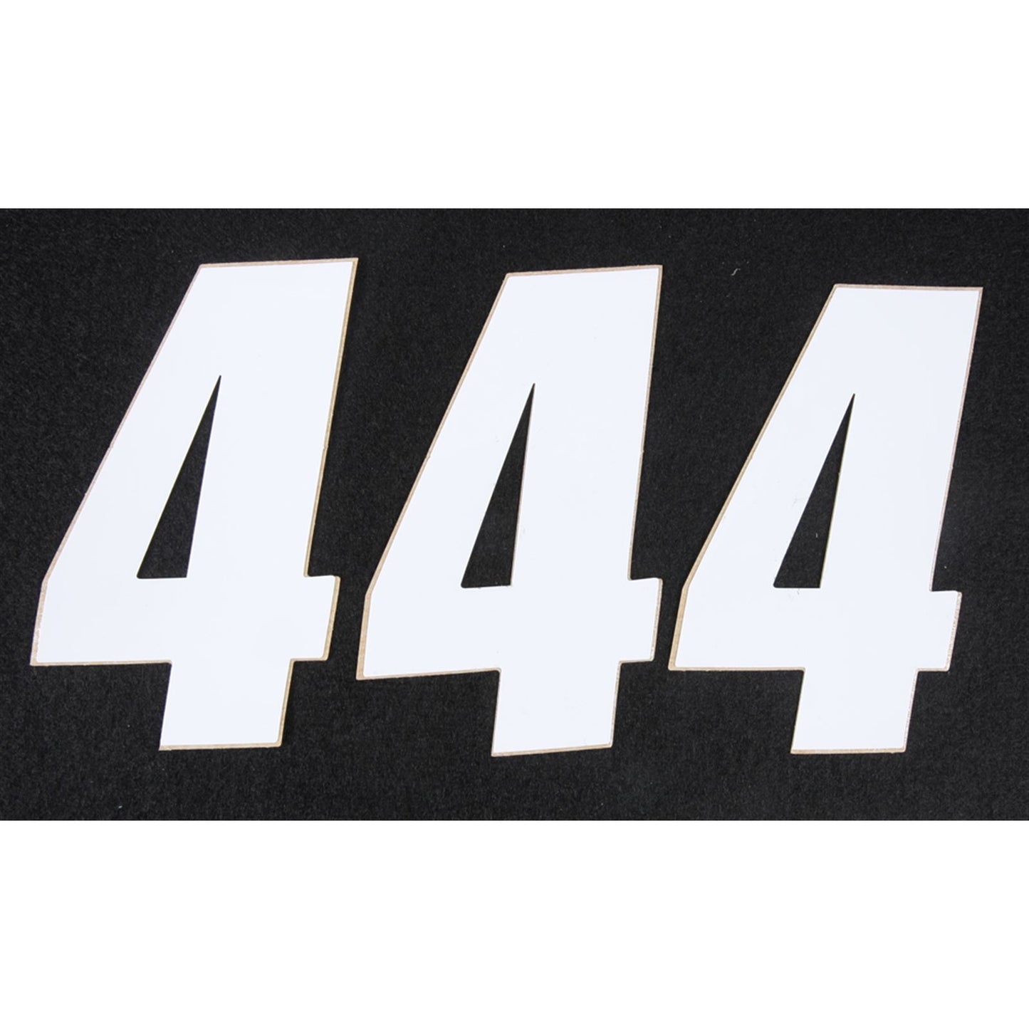 D'Cor Number 4 White 4" - 3/Pack [MPN: 45-14-4]_194251