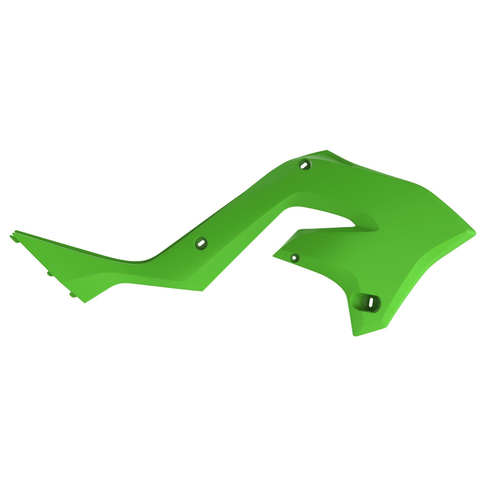 Polisport Radiator Scoops Restyling Green Fits Kawasaki 8425800001_1006979
