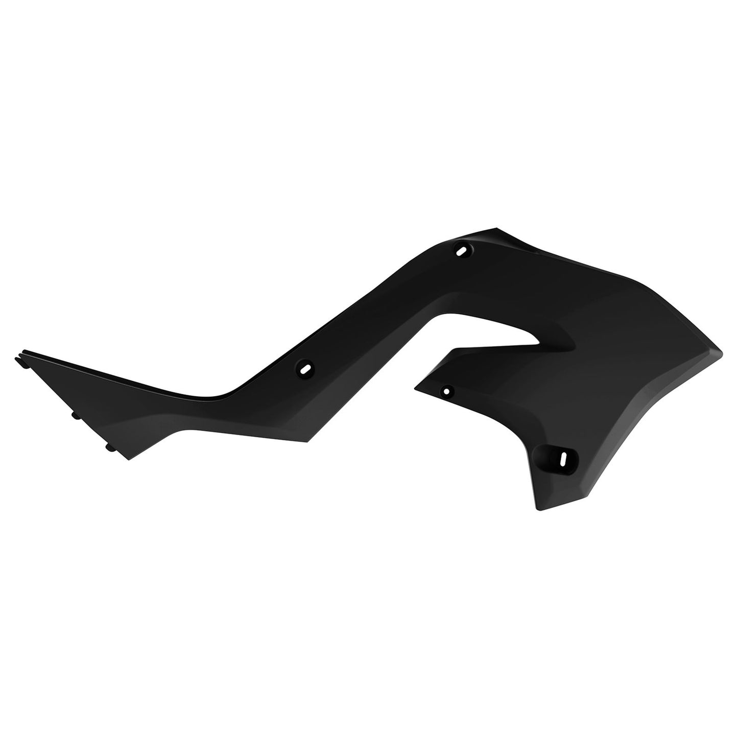 Polisport Radiator Scoops Restyling Black Fits Kawasaki 8425800002_1006980