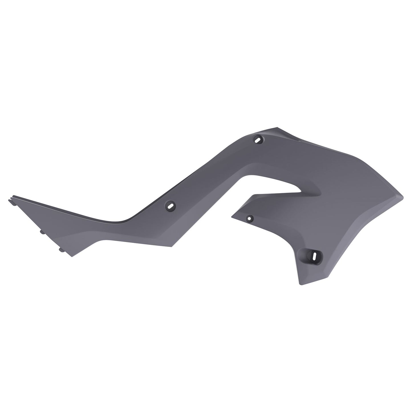 Polisport Radiator Scoops Restyling Nardo Grey Fits Kawasaki 8425800003_1006981