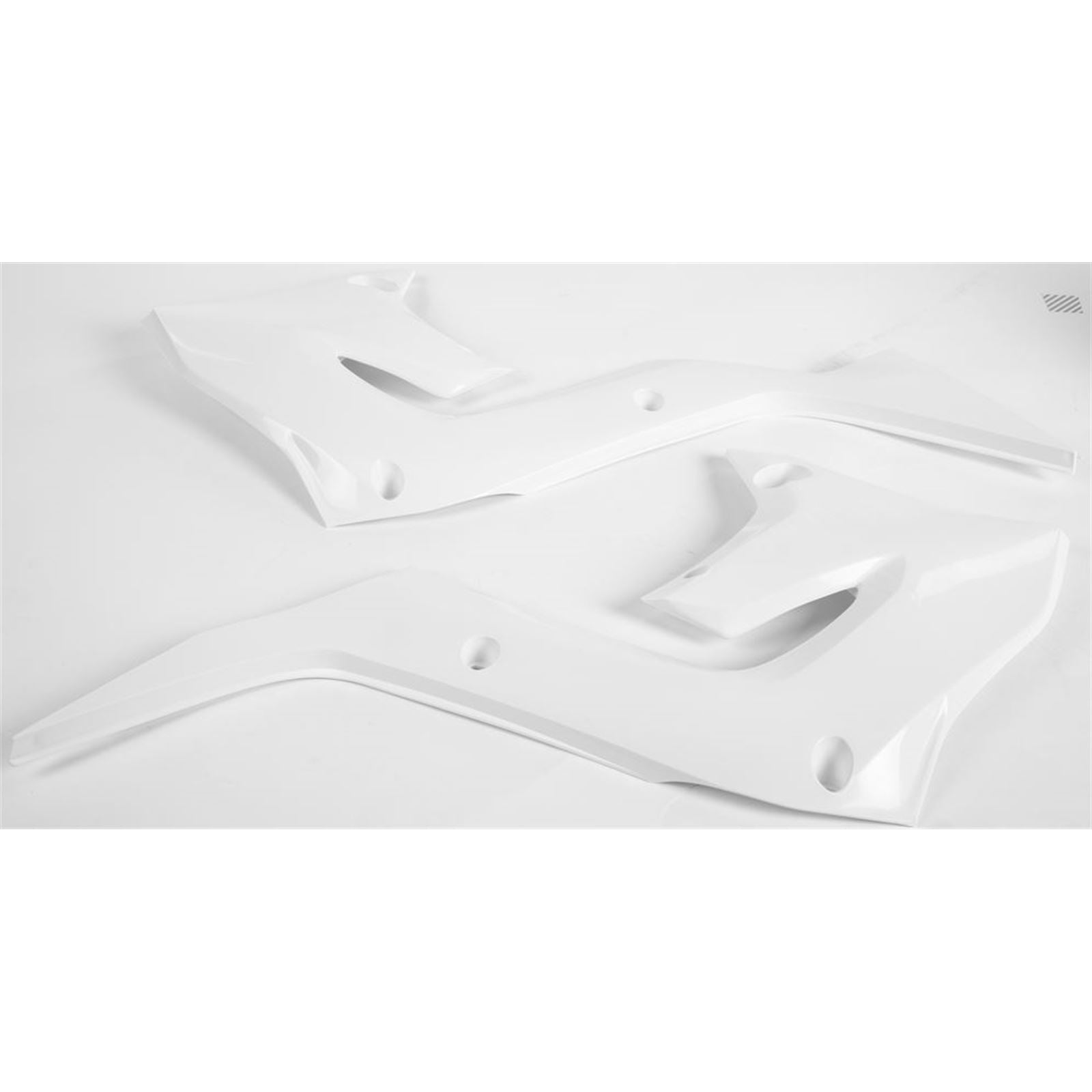Polisport Radiator Scoops Restyling White Fits Kawasaki 8425800005_881744