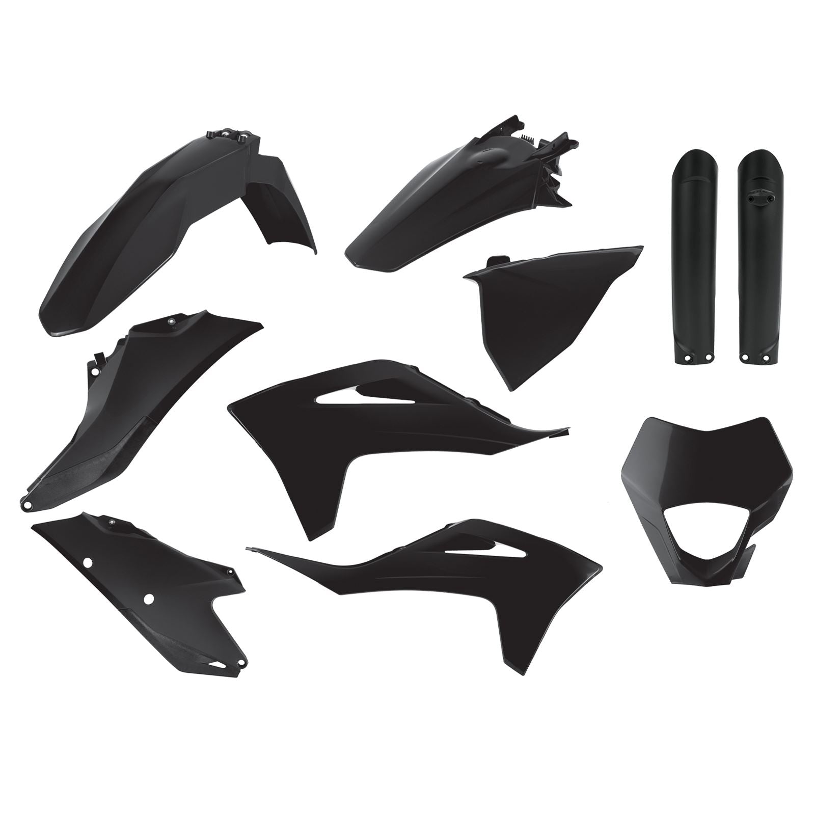 Polisport Enduro Full Kit, Black 91028_1090238