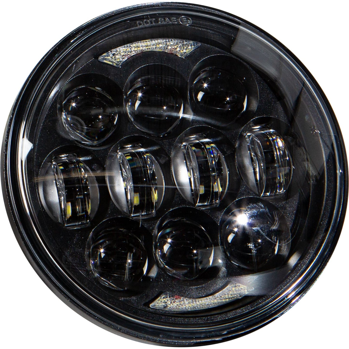 Harddrive Led Headlight 5.75" 80W Black 4000/2200 Lumens LY-LN-005X_1090254