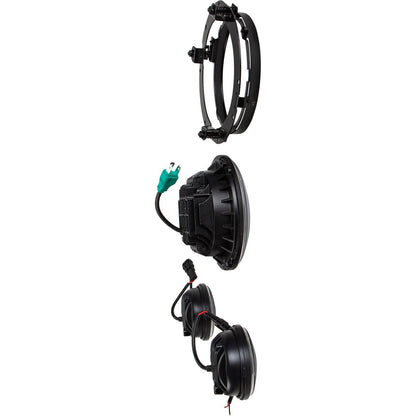 Harddrive Led Headlight/Passing Lamp Set - Black LY-HL-SET-001-XB_1090231