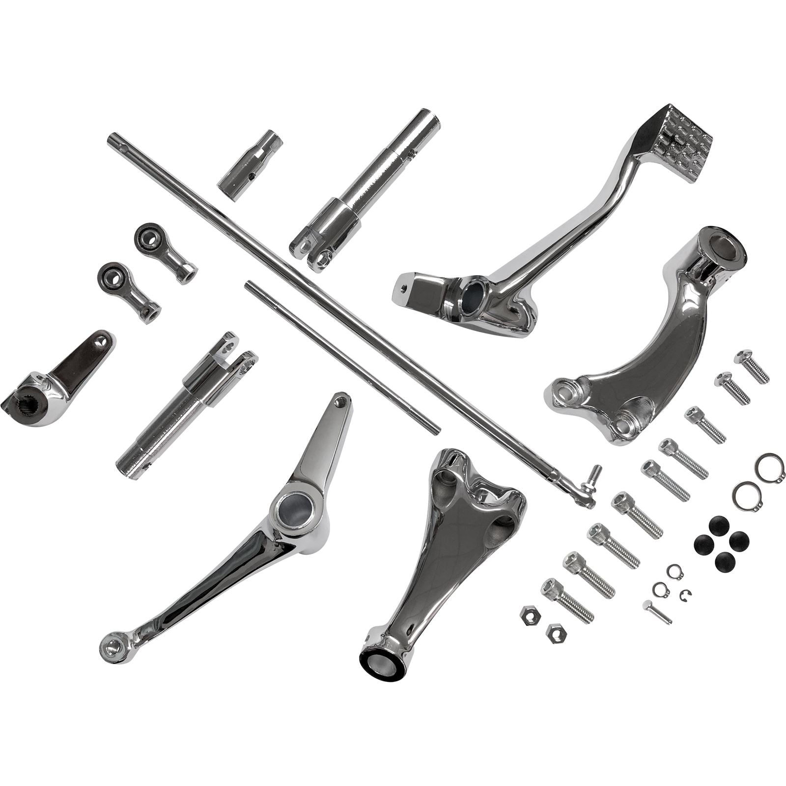 Harddrive Forward Control Kit - Chrome XL 14-20 121020_1009093