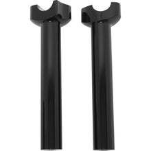 Harddrive H-Bar Risers - Aluminum Straight - Black 8-1/2" 04-561_1009156