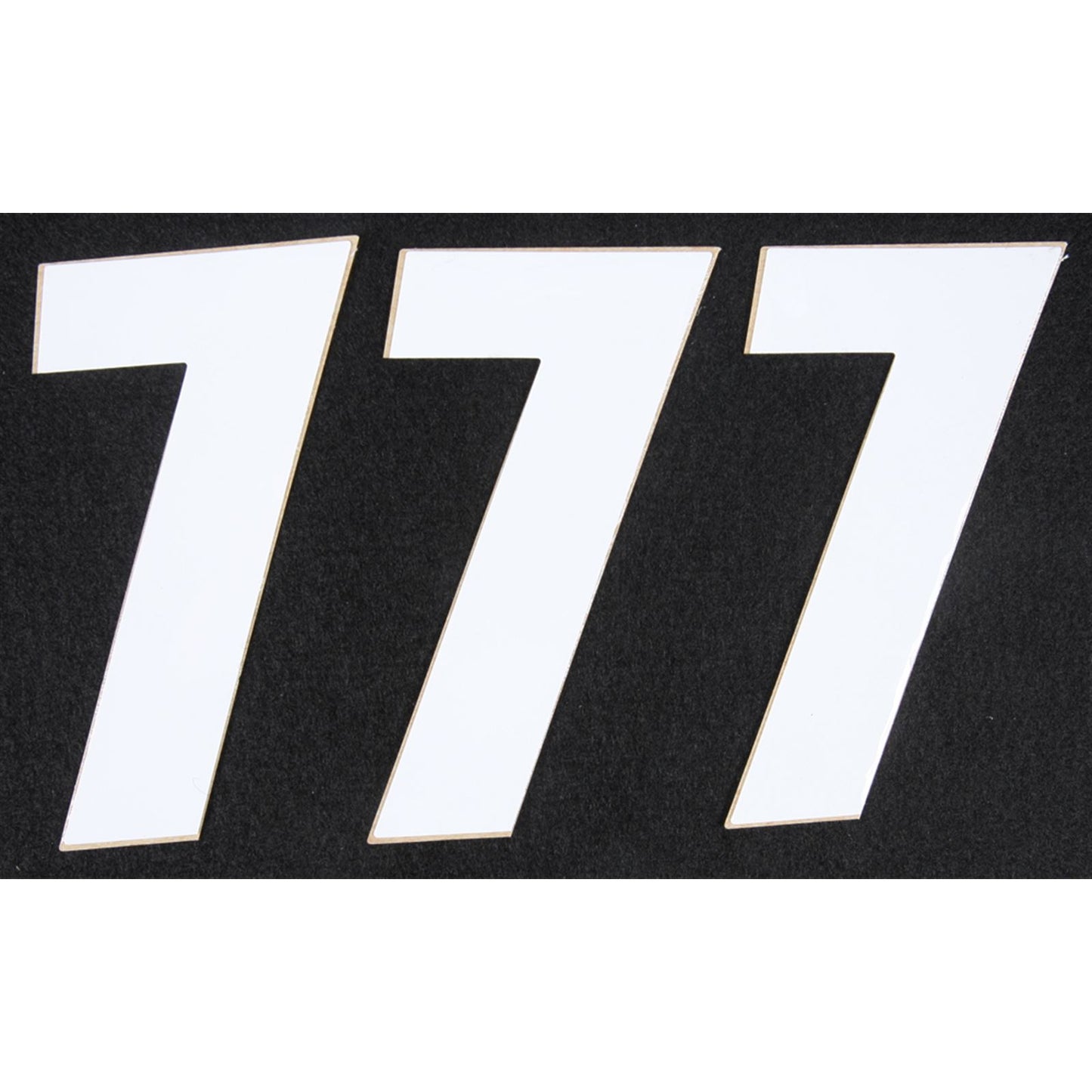 D'Cor Number 7 White 4" - 3/Pack [MPN: 45-14-7]_194254