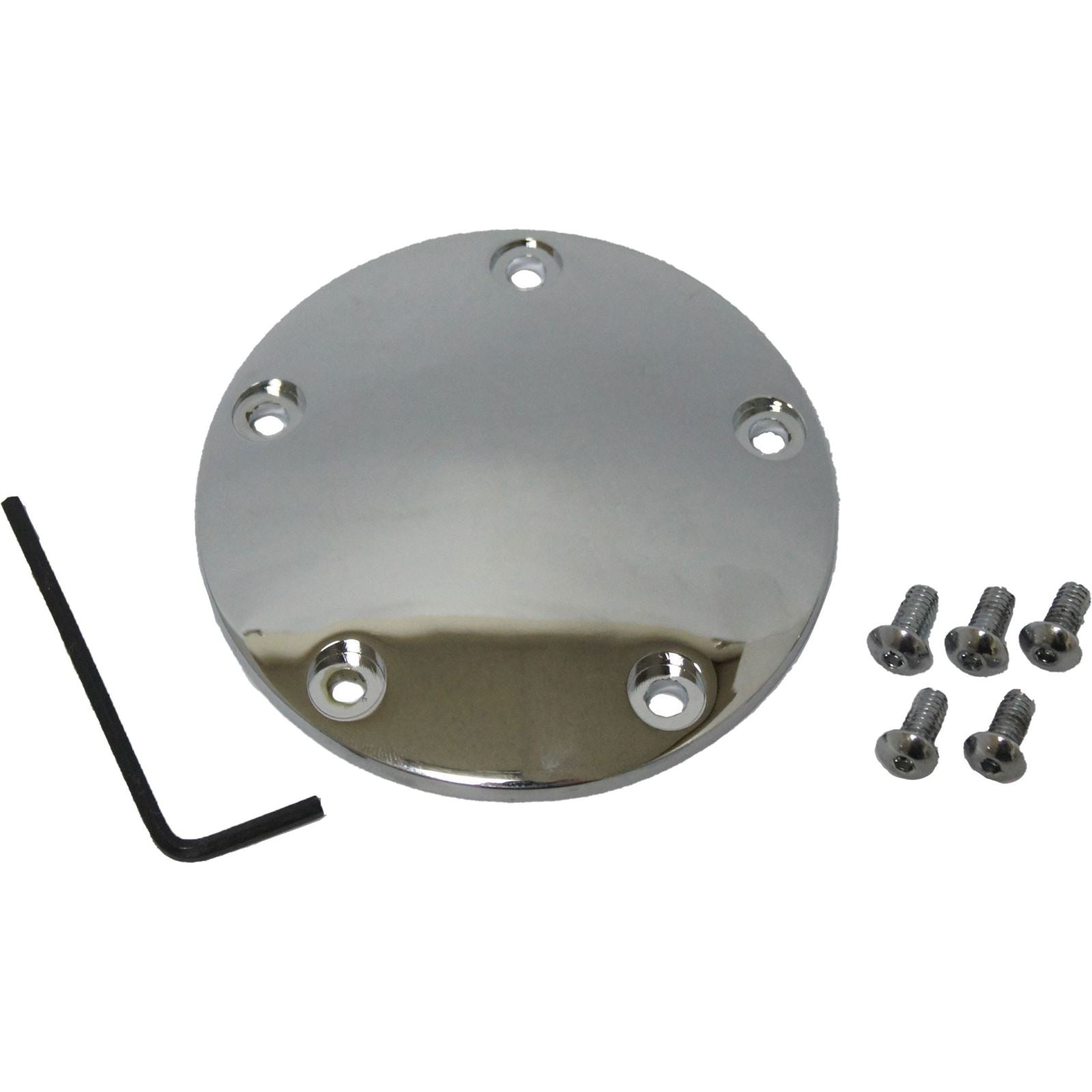 Harddrive Chrome point Cover for 99-17 Twin Cam 37-035_1167263