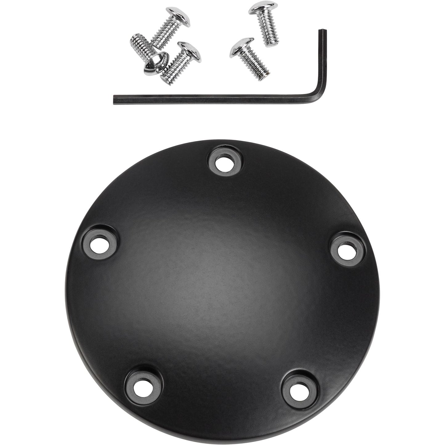 Harddrive Satin Black Point Cover for 99-17 Twin Cam 37-035SB_1099944