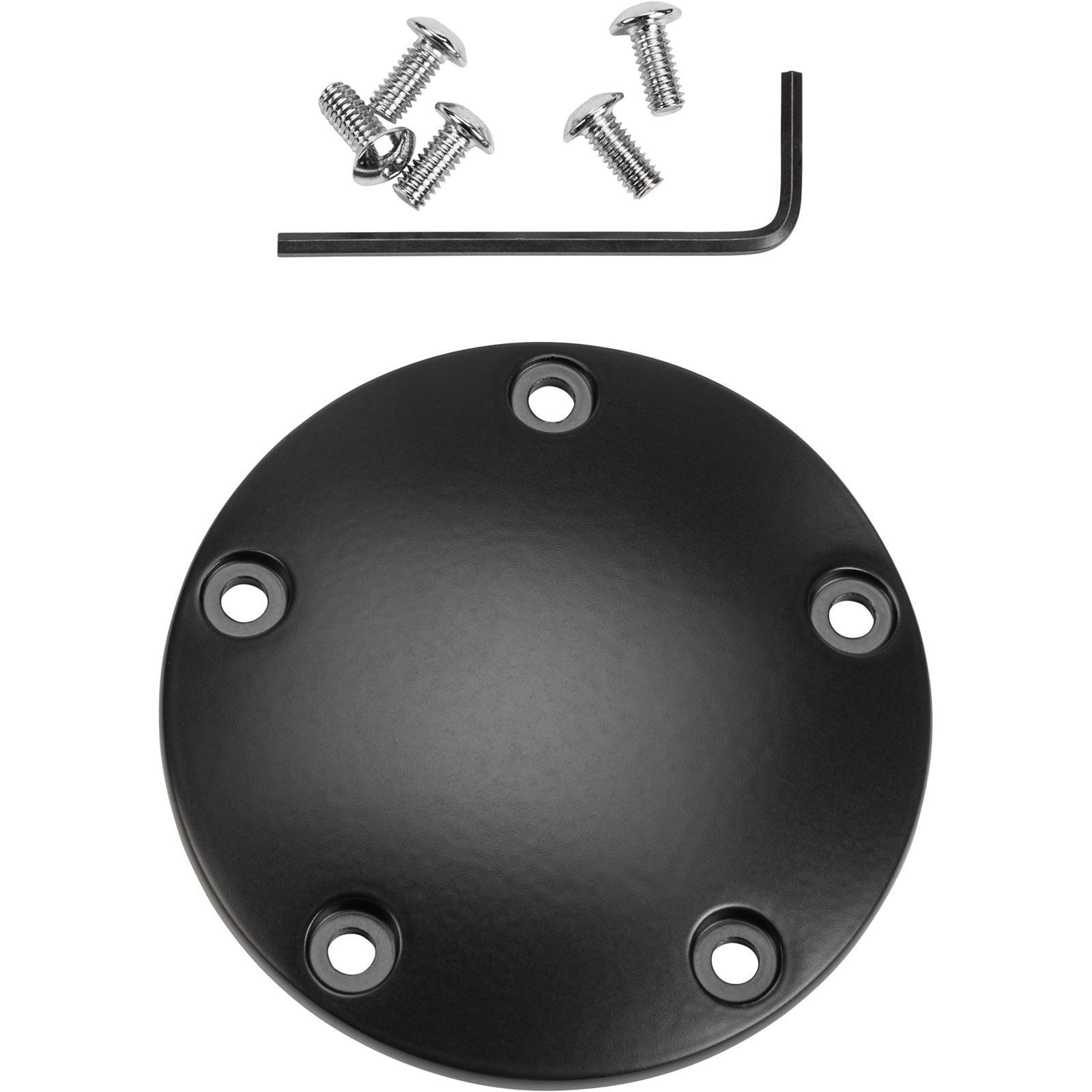 Harddrive Satin Black Point Cover for 99-17 Twin Cam 37-035SB_1099944