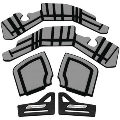 Hardstreet Ryt-There Saddle Bag Shelf Set for Harley  '11-23' - Grey [MPN: HSL-1014-SBSH-HD-GB]_989511