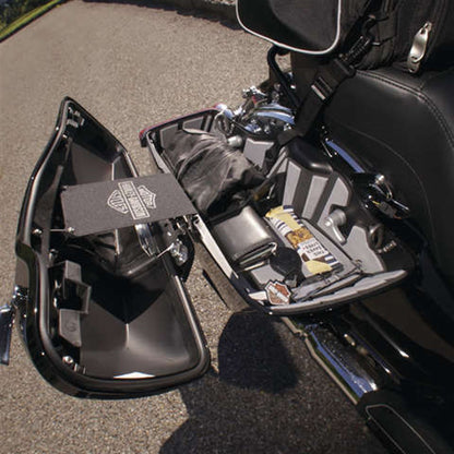 Hardstreet Ryt-There Saddle Bag Shelf Set for Harley - '11-23' OPEN BOX [MPN: HSL-1014-SBSH-HD-GB]_1772006