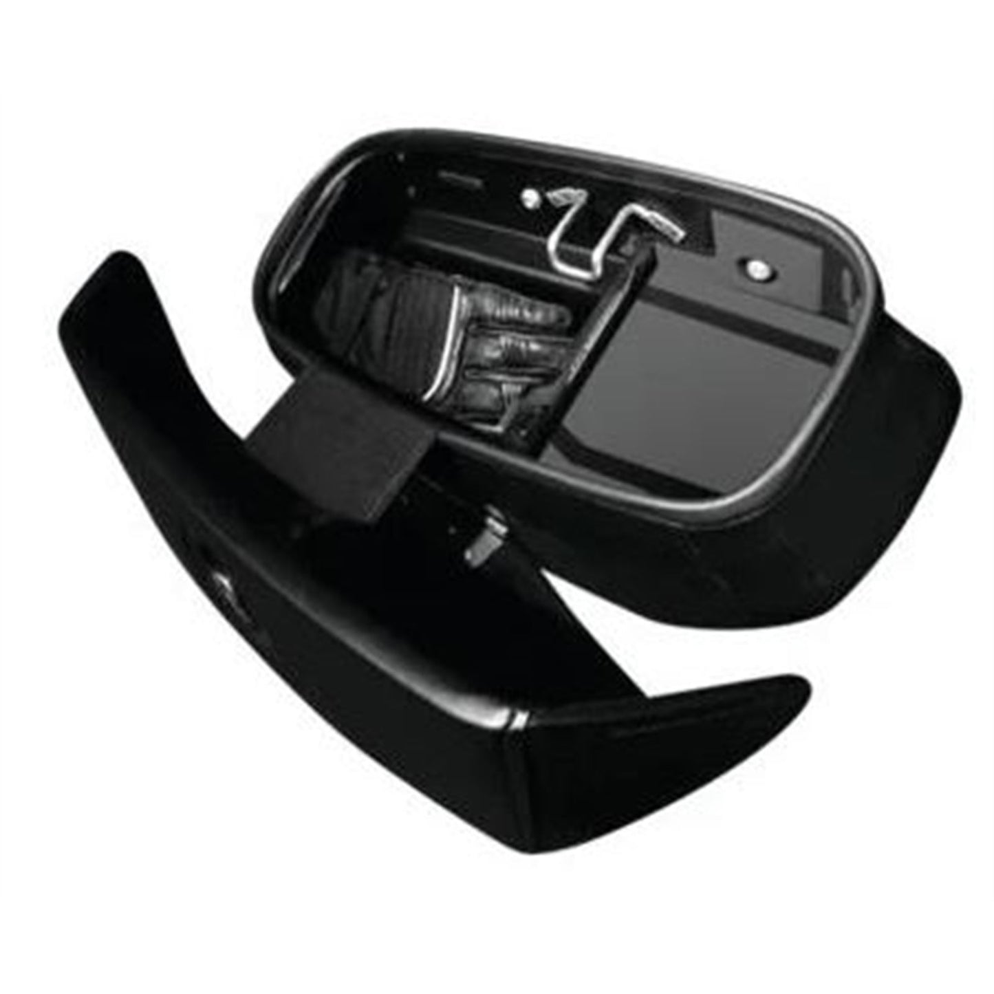 Hardstreet Ryt-There Saddle Bag Shelf Set for Harley Softail - Charcoal [MPN: HSL-1032-SBSH-HD-BB]_675185