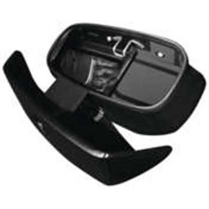 Hardstreet Ryt-There Saddle Bag Shelf Set for Harley Softail - Charcoal [MPN: HSL-1032-SBSH-HD-BB]_993961