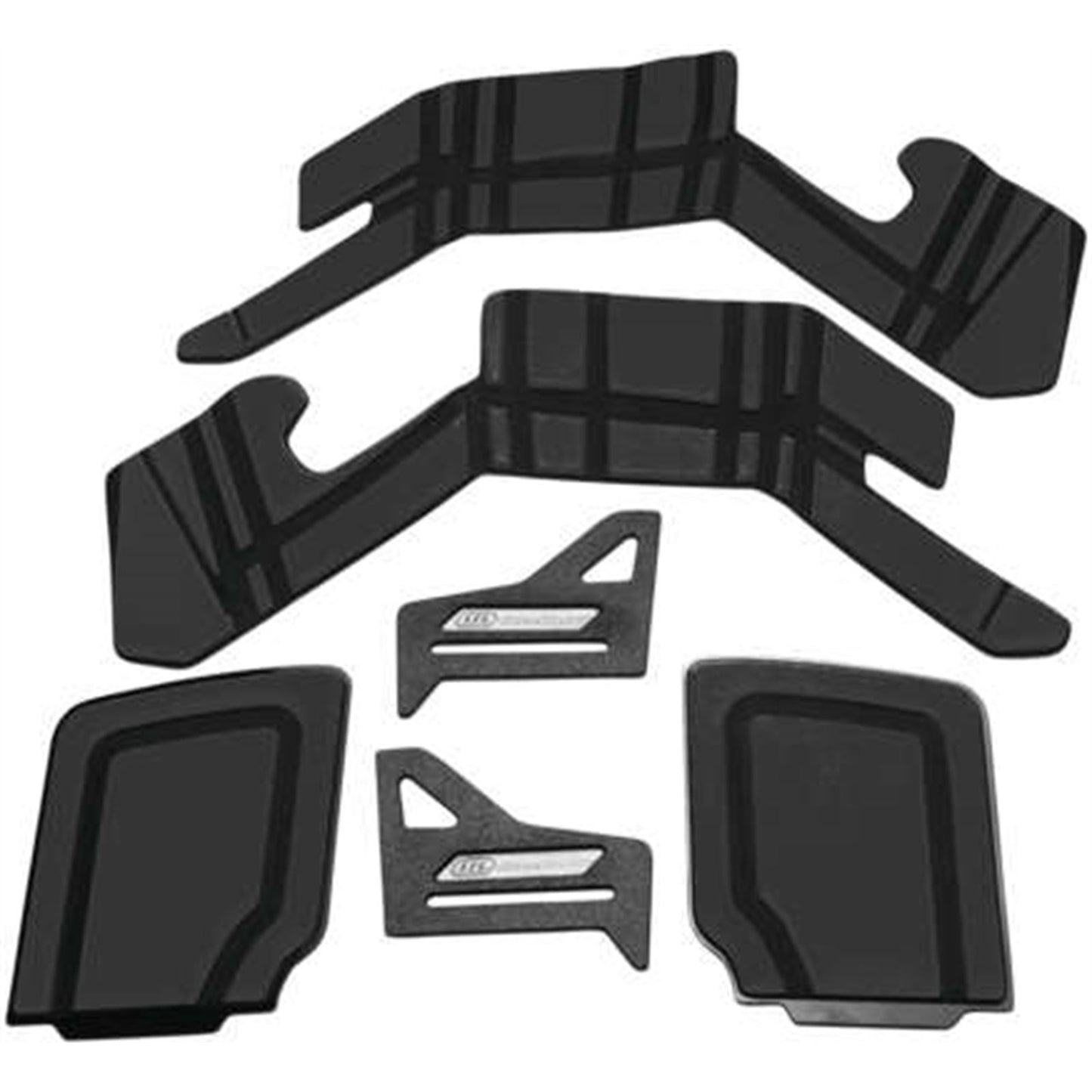 Hardstreet Ryt-There Saddle Bag Shelf Set for Harley - Charcoal [MPN: HSL-1024-SBSH-HD-BB]_992223