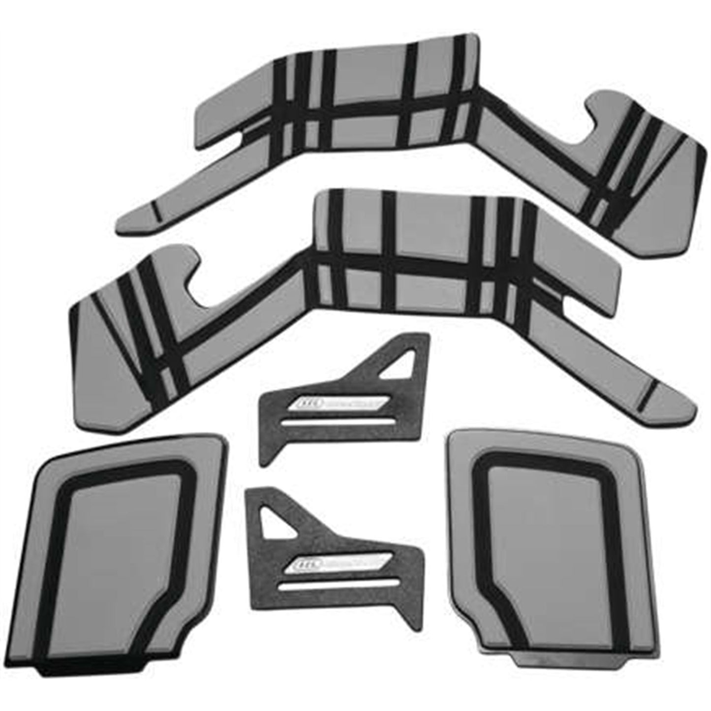 Hardstreet Ryt-There Saddle Bag Shelf Set for Harley - Grey [MPN: HSL-1024-SBSH-HD-GB]_984658