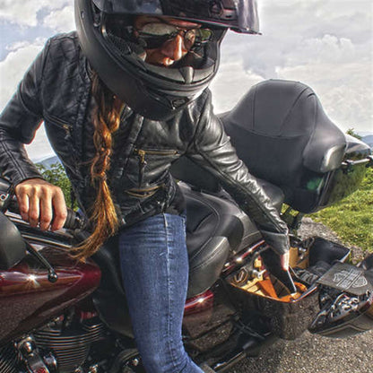 Hardstreet Ryt-There Saddle Bag for Indian Charcoal [MPN: HSL-1033-SBSH-IN-BB]_985059