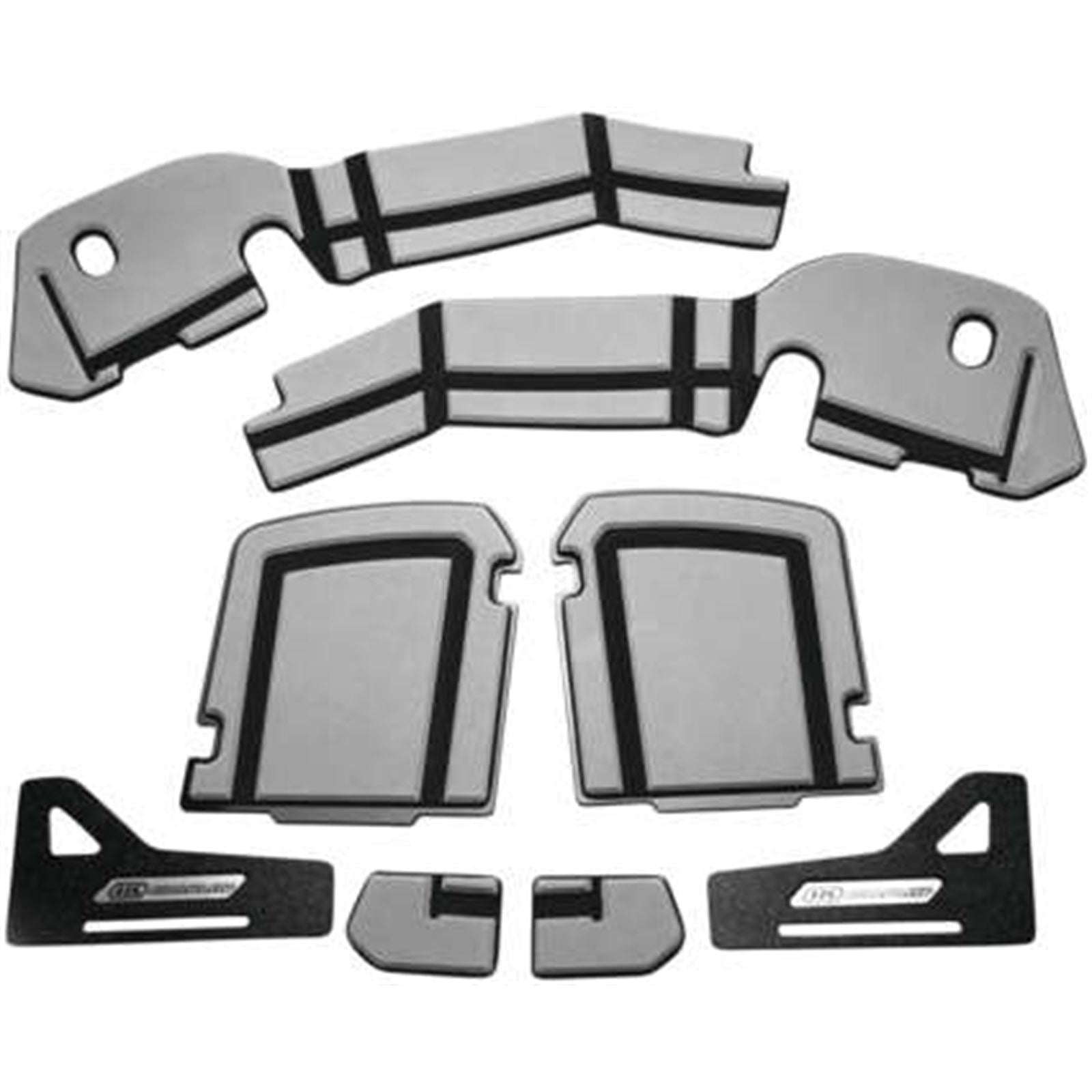 Hardstreet Ryt-There Saddle Bag Shelf Set for Indian - Flat - Grey [MPN: HSL-1035-SBSH-IN-GB]_991684
