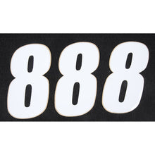 D'Cor Number 8 White 4" - 3/Pack [MPN: 45-14-8]_194255