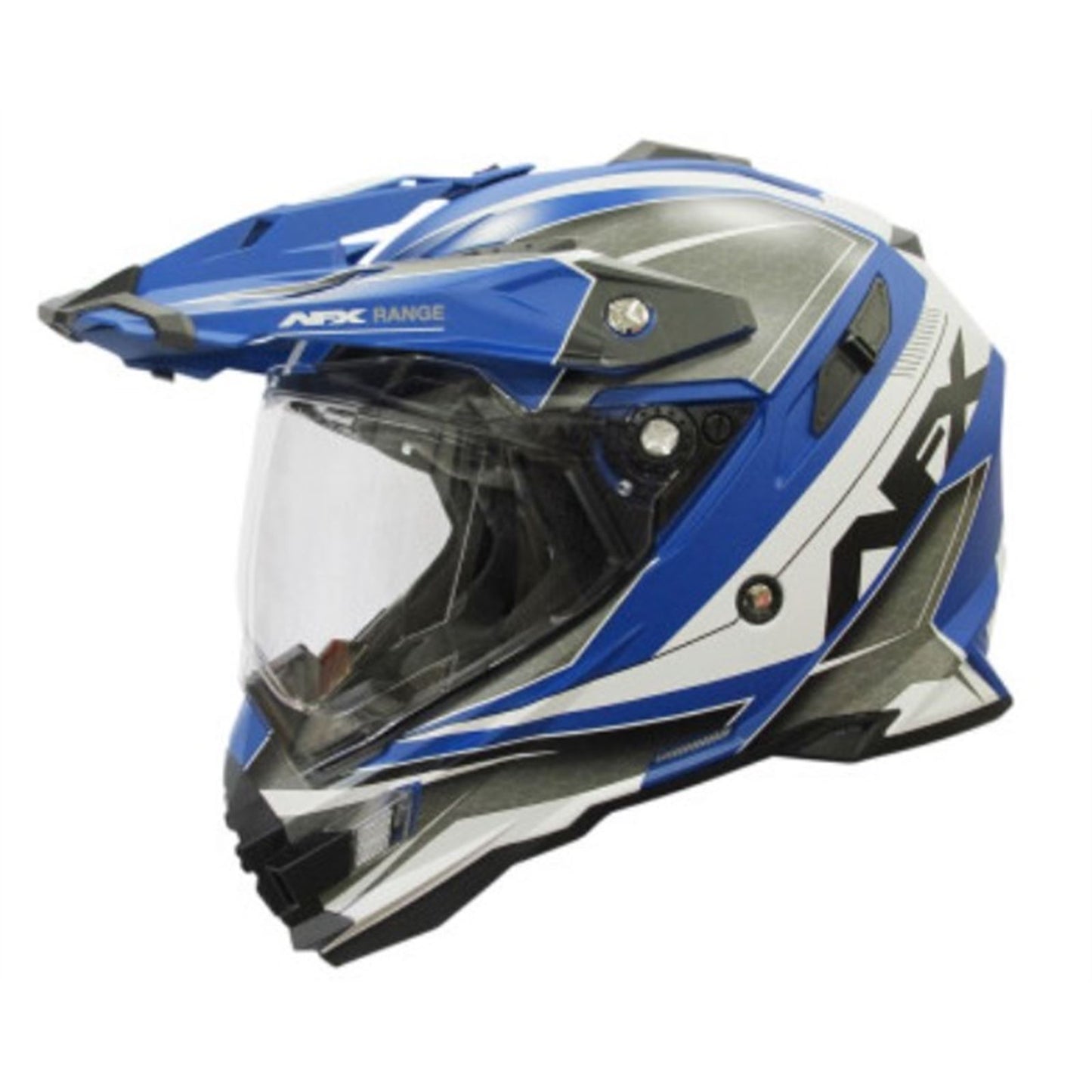 AFX FX-41 Helmet - Range - Matte Blue - X-Large OPEN BOX [MPN: 0140-0074]_1861583