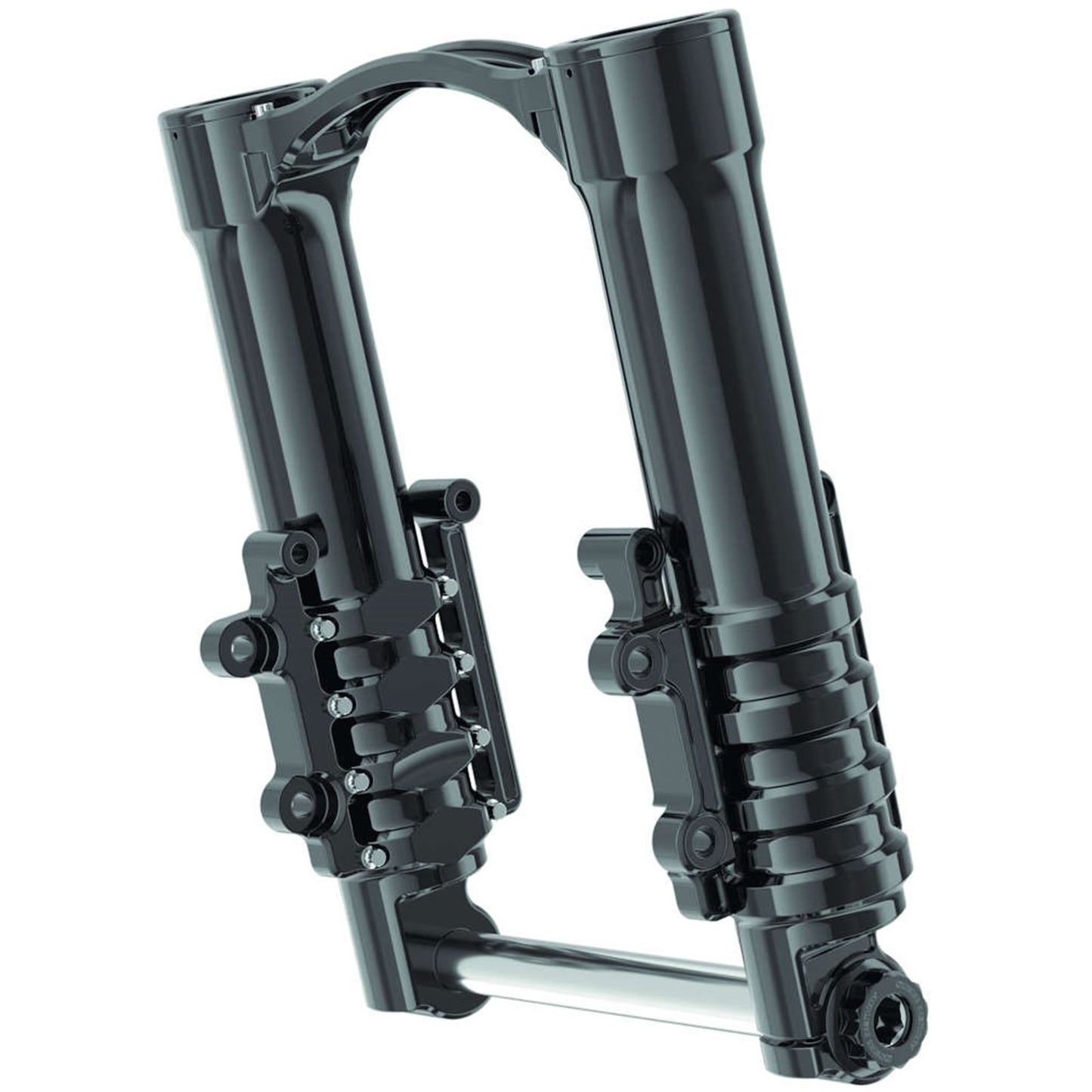 Arlen Ness Method No Flex Fork Legs - Black - For Factory Brake Caliper 120-002_995207