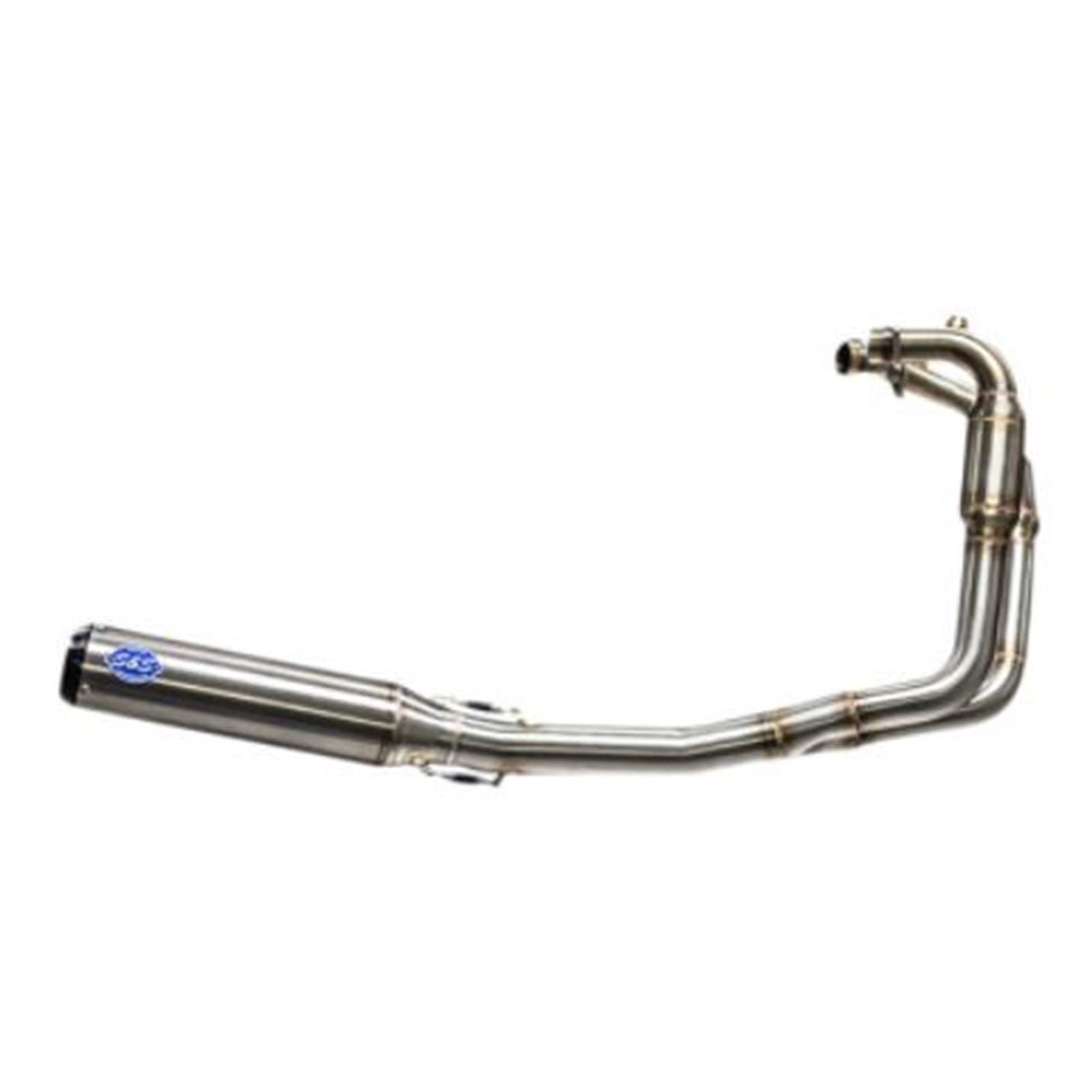 S&S Cycle 2:1 Stainless Steel Exhaust - Fits Royal Enfield 550-1031_730714