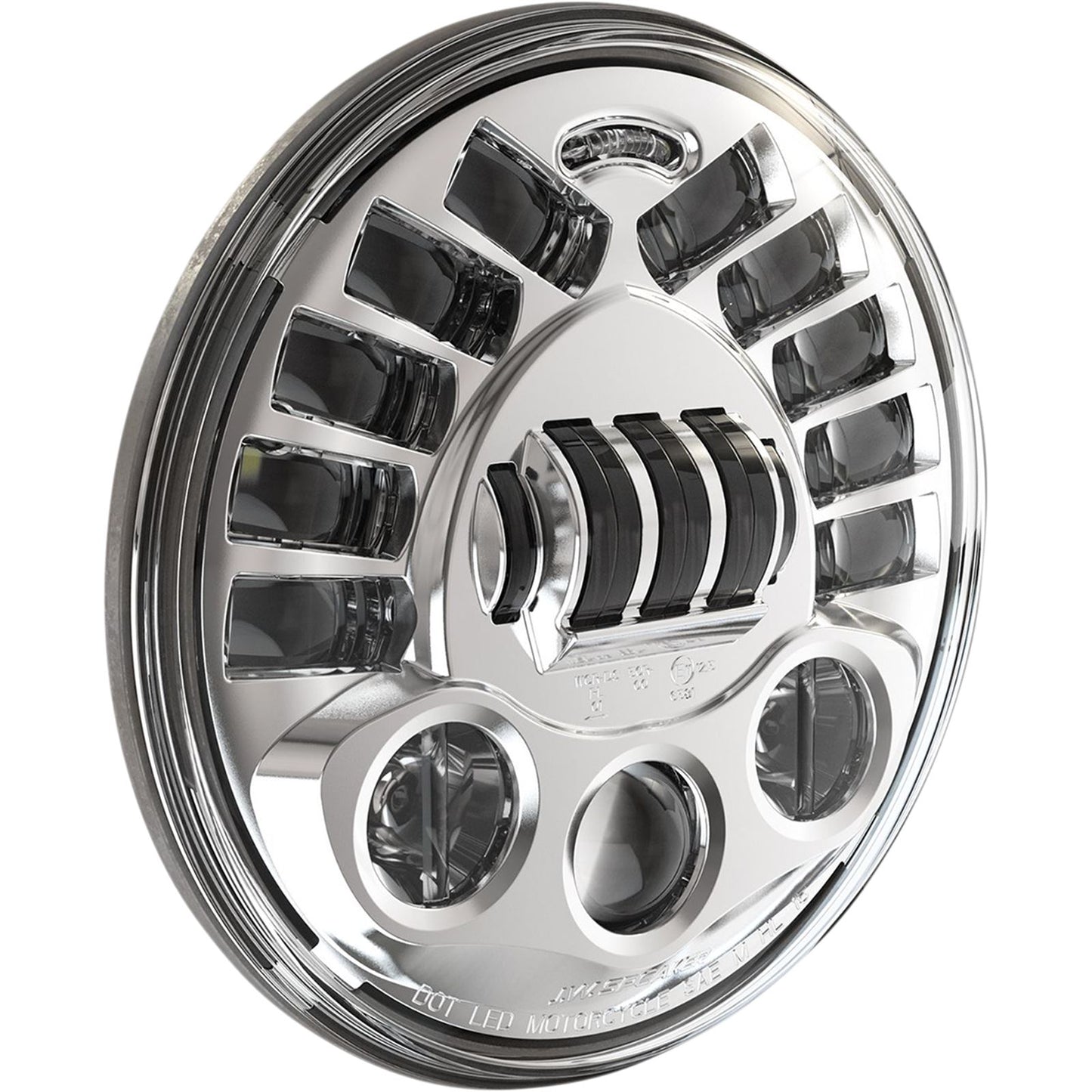 Custom Dynamics Adaptive Headlight - 5.75" - Chrome PB-575A-CB_1052815