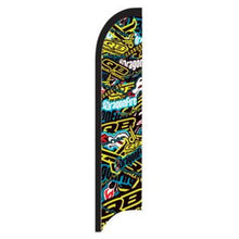 DragonFire Racing Sail Flags Monsters of the South, Blue/Green 155358_641562