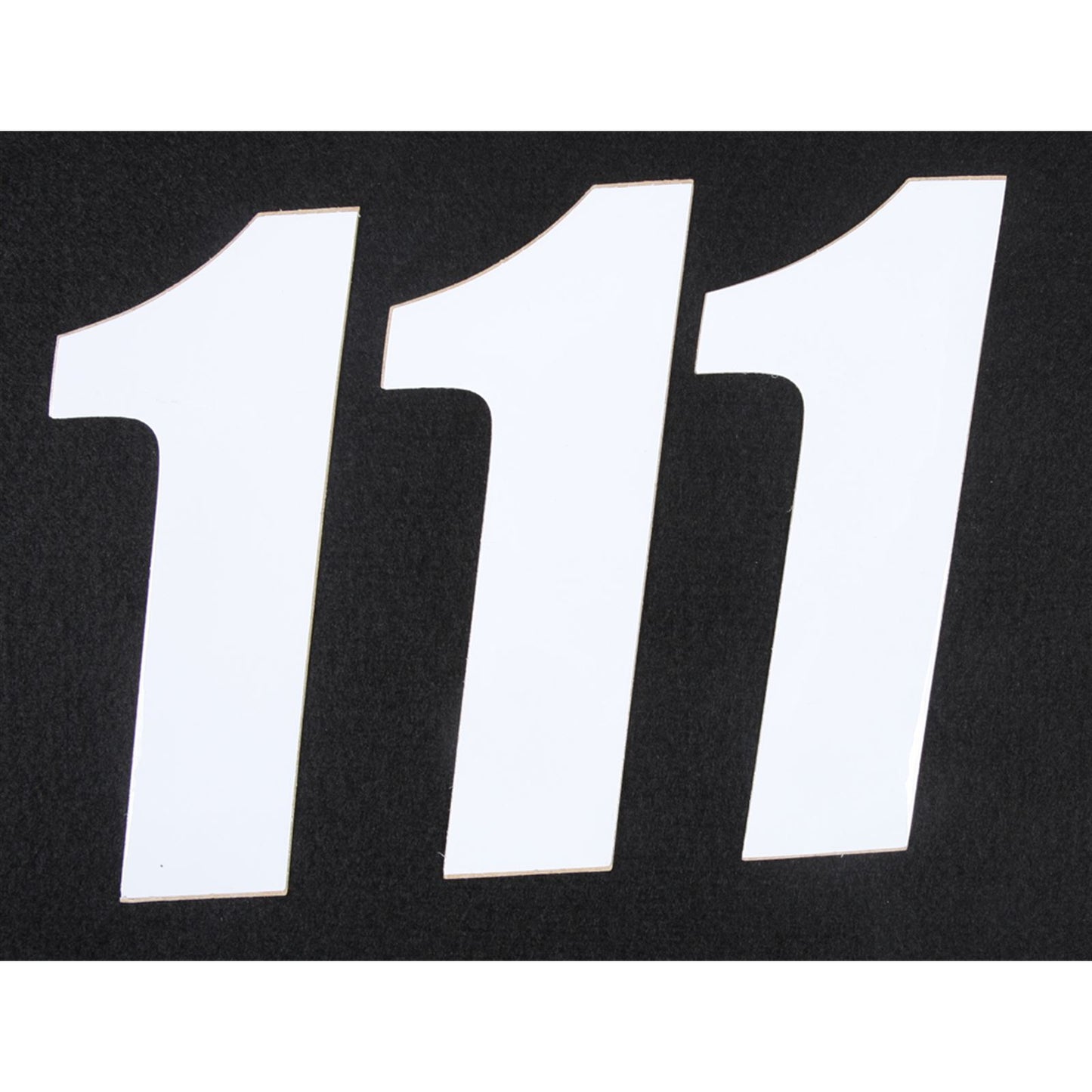 D'Cor Number 1 White 6" - 3/Pack [MPN: 45-16-1]_194259